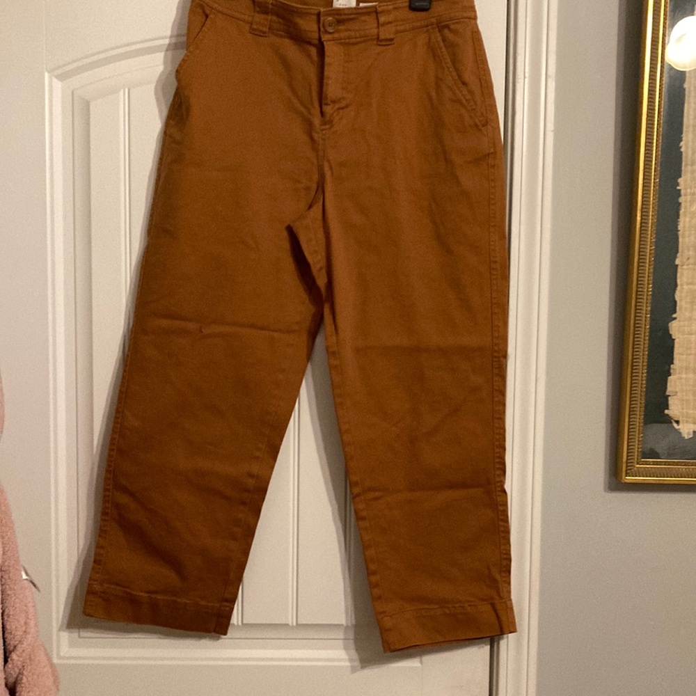 Cropped big legs pants